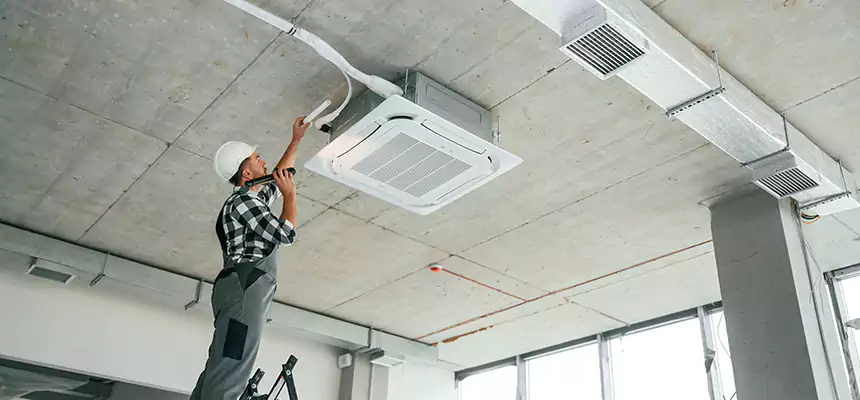 Our Dryer Vent Booster Fan Cleaning Services in Centerville, UT